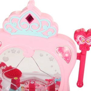 میز آرایشی کودک با نور و صدا و چوب جادویی