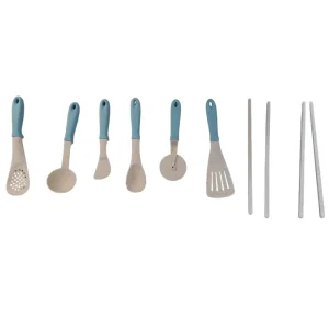 ست ظروف آشپزخانه کودک مدل DIY Kitchen با الیاف طبیعی