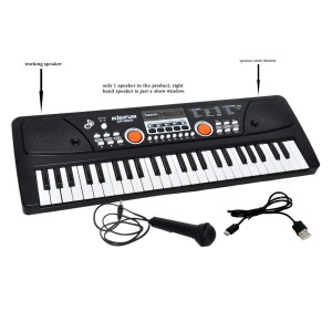 ارگ آموزشی بیگ‌فان مدل کیبورد ۴۹ کلید با USB و میکروفن
