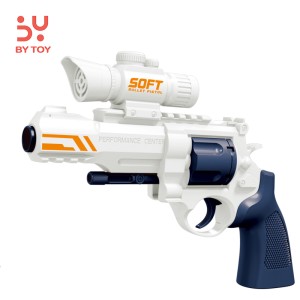 تفنگ اسباب‌بازی فومی مدل هفت‌تیر اسفنجی Storm Zone با ۸ گلوله نرم