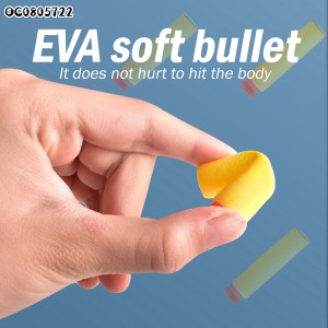 تفنگ اسباب‌بازی فومی مدل Soft Gun با ۶ تیر اسفنجی