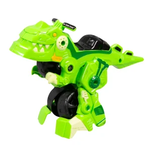 ماسک و ربات دایناسور