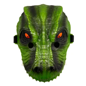 ماسک و ربات دایناسور