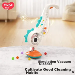 جاروبرقی اسباب‌بازی کودک هولاتویز با افکت صدا و مکش نمایشی