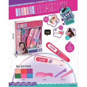 اسباب بازی رنگ مو و بافت مو دخترانه Hair Braider مدل Dye Hair