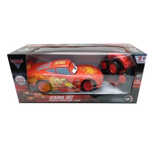 ماشین کنترلی مک‌ کوئین Cars مدل Lightning McQueen | ریموت‌دار شارژی
