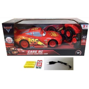 ماشین کنترلی مک‌ کوئین Cars مدل Lightning McQueen | ریموت‌دار شارژی