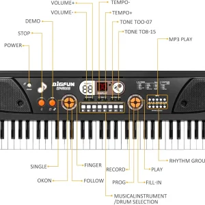 ارگ 61 کلید کد 730