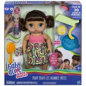 عروسک بیبی الایو baby alive با زبان فرانسوی