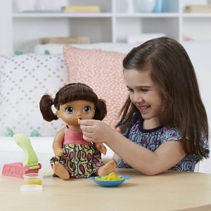 عروسک بیبی الایو baby alive با زبان فرانسوی