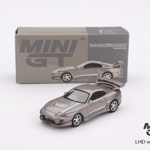 ماکت ۱:۶۴ تویوتا سوپرا Toyota Supra VeilSide Combat V-II Combat Grey  ,Mini GT