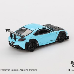 ماکت ۱:۶۴ تویوتا Toyota GR86 LB★Nation Baby Blue  ,Mini GT