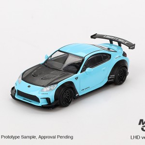 ماکت ۱:۶۴ تویوتا Toyota GR86 LB★Nation Baby Blue  ,Mini GT
