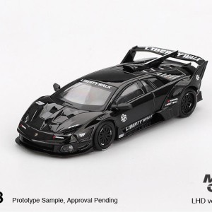 ماکت ۱:۶۴ لامبورگینی Lamborghini LB-Silhouette WORKS MURCIELAGO GT Evo Black ,Mini GT