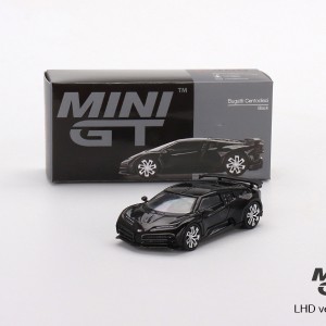 ماکت ۱:۶۴ بوگاتی Bugatti Centodieci Black ,Mini GT  کد 466