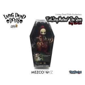 فیگور ترسناک Living Dead Dolls سری Scary Tales مدل Evil Stepmother The Queen برند مزکو کد 3491