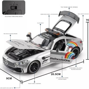 ماکت ماشین فلزی مرسدس بنز AMG مقیاس 1:24 کد 30