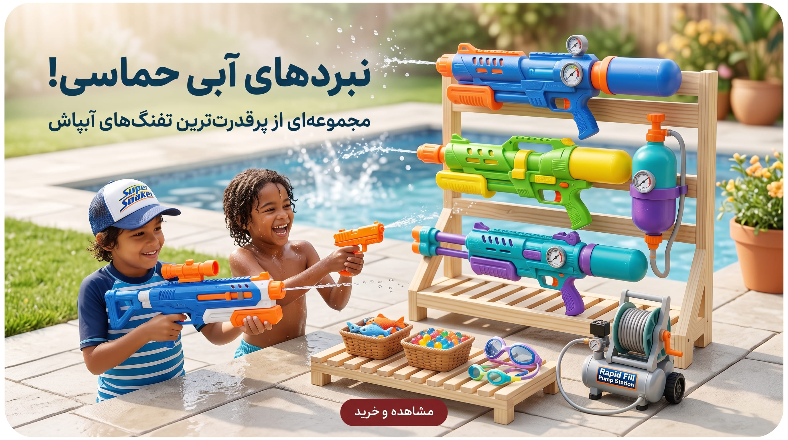 تفنگ آب پاش