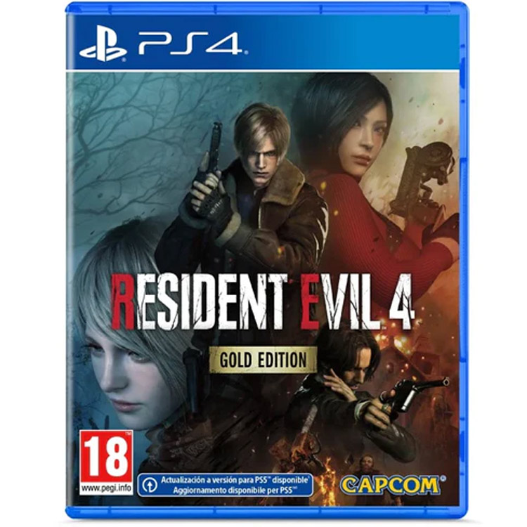 بازی Resident Evil 4 Remake Gold Edition برای ps4