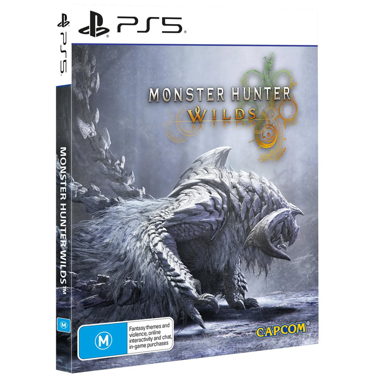 بازی Monster Hunter Wilds Steel Book Edition برای ps5