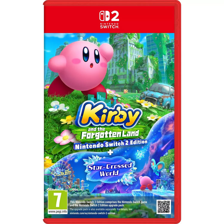 خرید نسخه جدید Kirby and the Forgotten Land برای Nintendo Switch 2 همراه با بسته Star-Crossed World