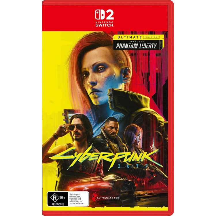 خرید بازی Cyberpunk 2077 Ultimate Edition مخصوص Nintendo Switch 2 با تمام DLCها