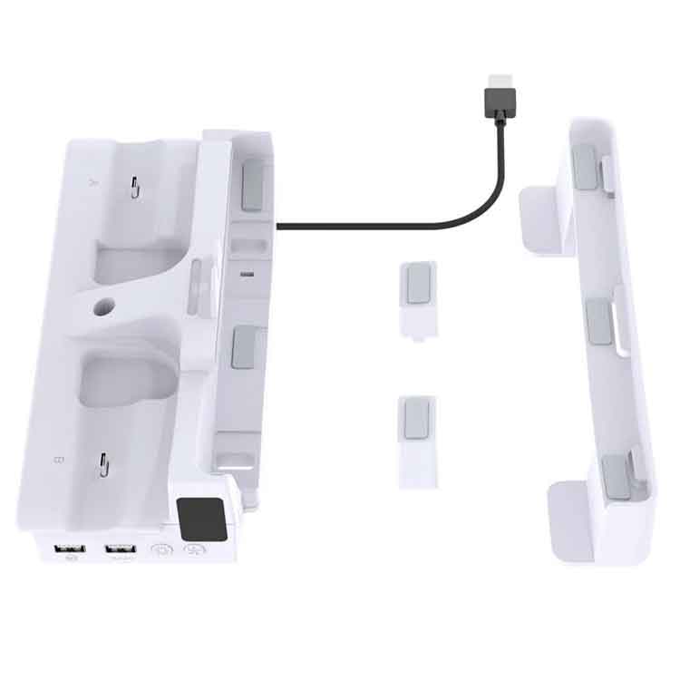 خرید پایه افقی RGB برند PGTECH مخصوص PS5 Slim