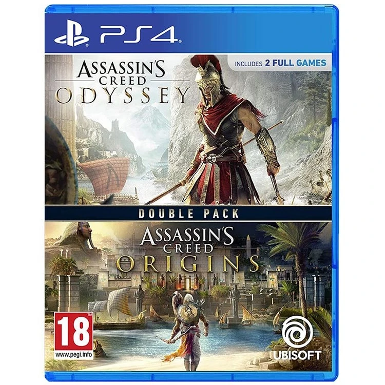 بازی Assassin's Creed Origins + Odyssey برای ps4