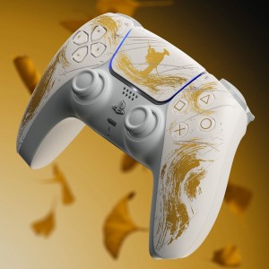 دسته Ps5 باندل Ghost of Yōtei Limited Edition رنگ طلایی