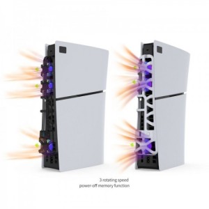 خرید فن خنک کننده برای Ps5 اسلیم-RGB دار