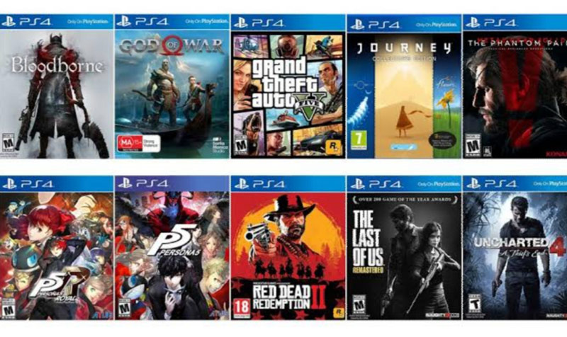 خرید بازی ps4 بر اساس ژانر و علاقه شخصی