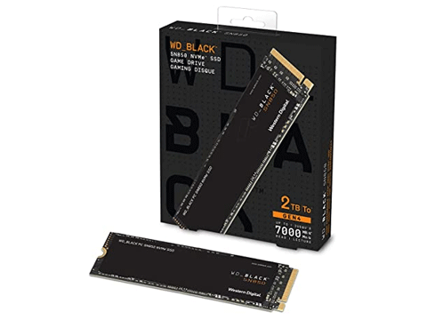 حافظه SSD دو ترابایت مدل WD_BLACK SN850 NVMe SSD برای Ps5