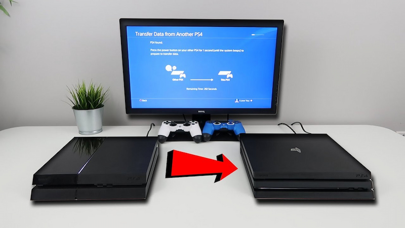 نحوه انتقال دیتا از ps4 به ps5