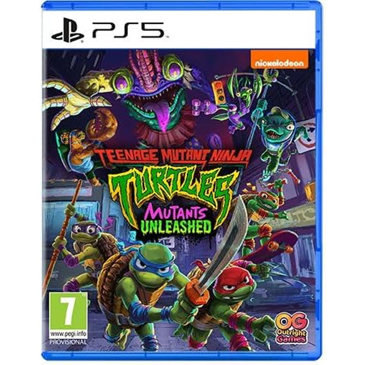 بازی Teenage Mutant Ninja Turtles Mutants Unleashed برای ps5