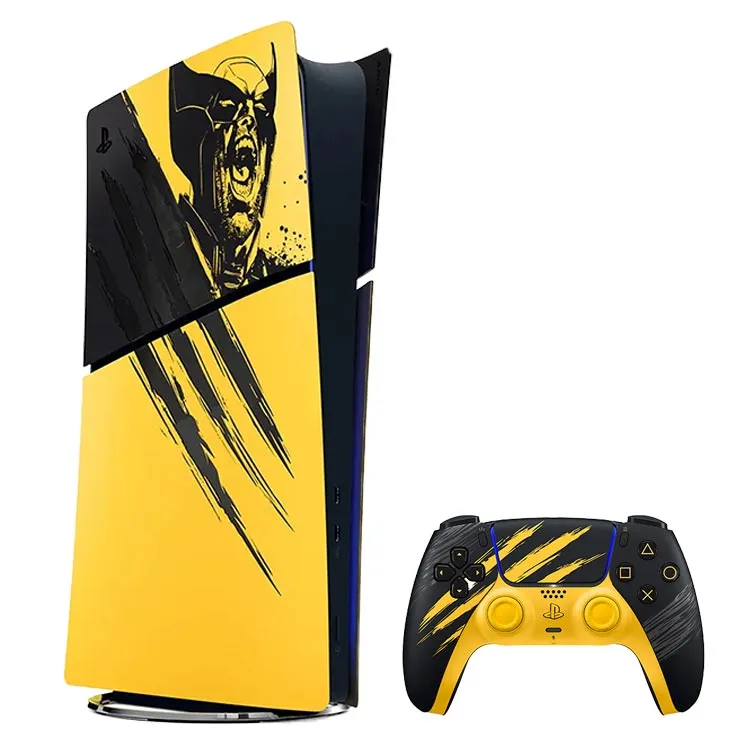 پلی استیشن 5  Slim دیجیتال باندل Marvel’s Wolverine Battle Yellow رنگ زرد