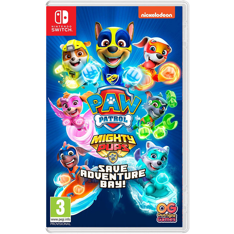 بازی PAW Patrol Mighty Pups Save Adventure Bay!  برای نینتندو سوییچ