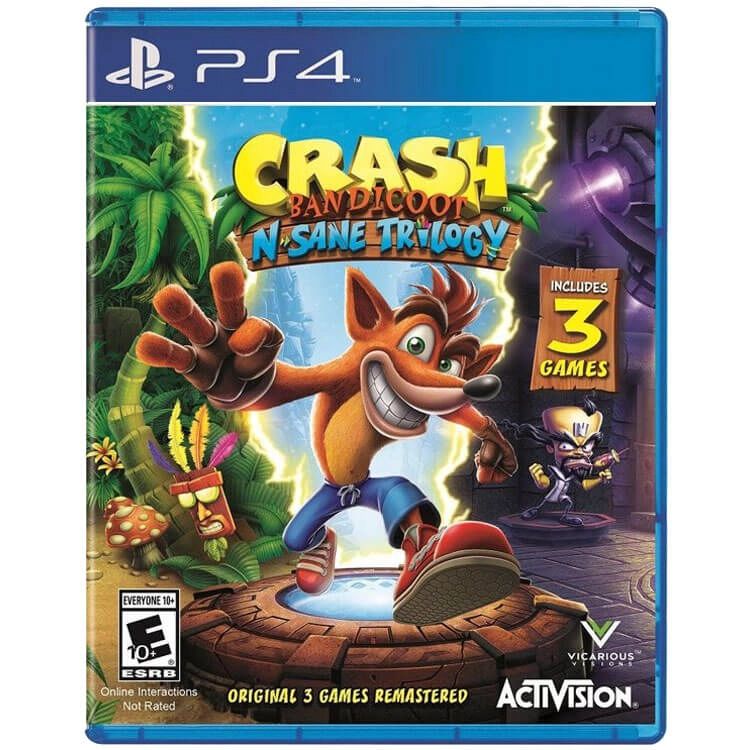 بازی Crash Bandicoot N. Sane Trilogy  برای ps4