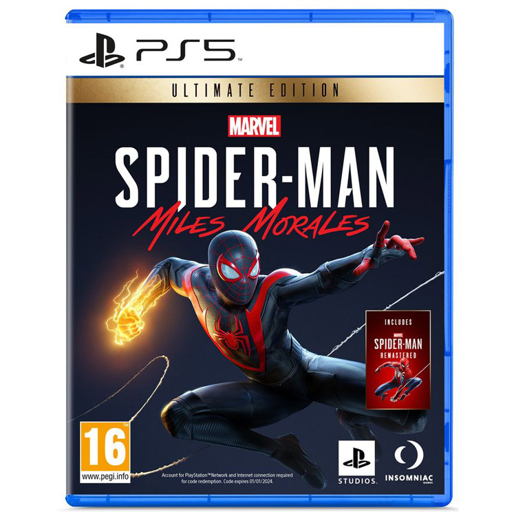 بازی Spider Man: Miles Morales Ultimate Edition برای ps5