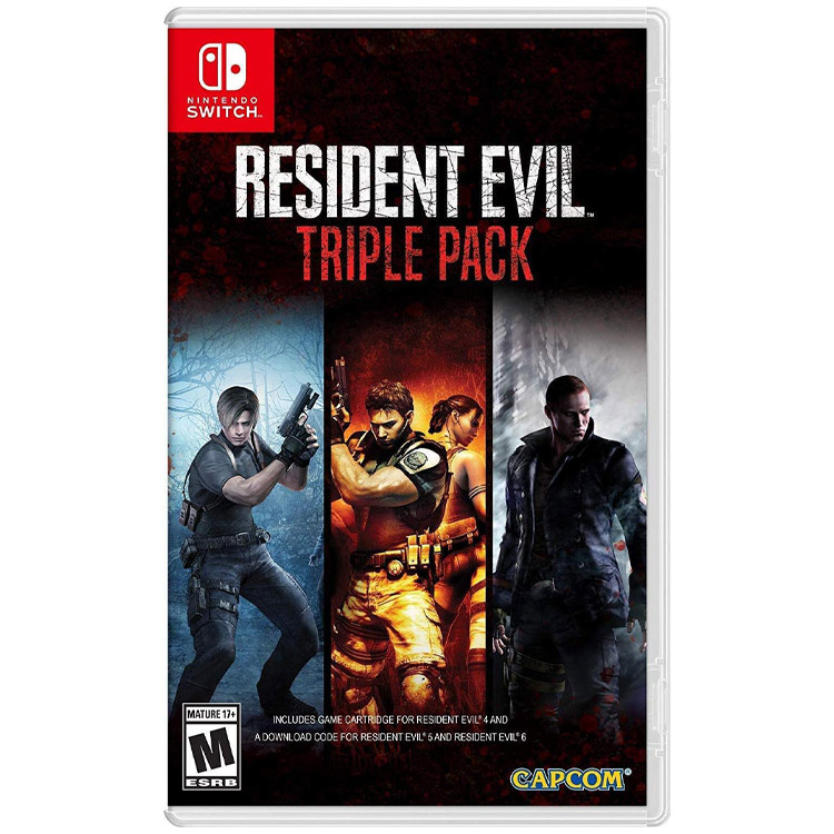 بازی  Resident Evil Triple Pack برای نینتندو سوییچ