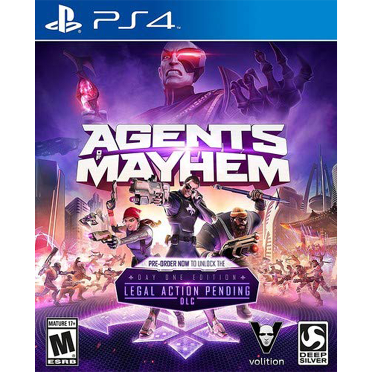 بازی agents of mayhem برای پلی استیشن 4