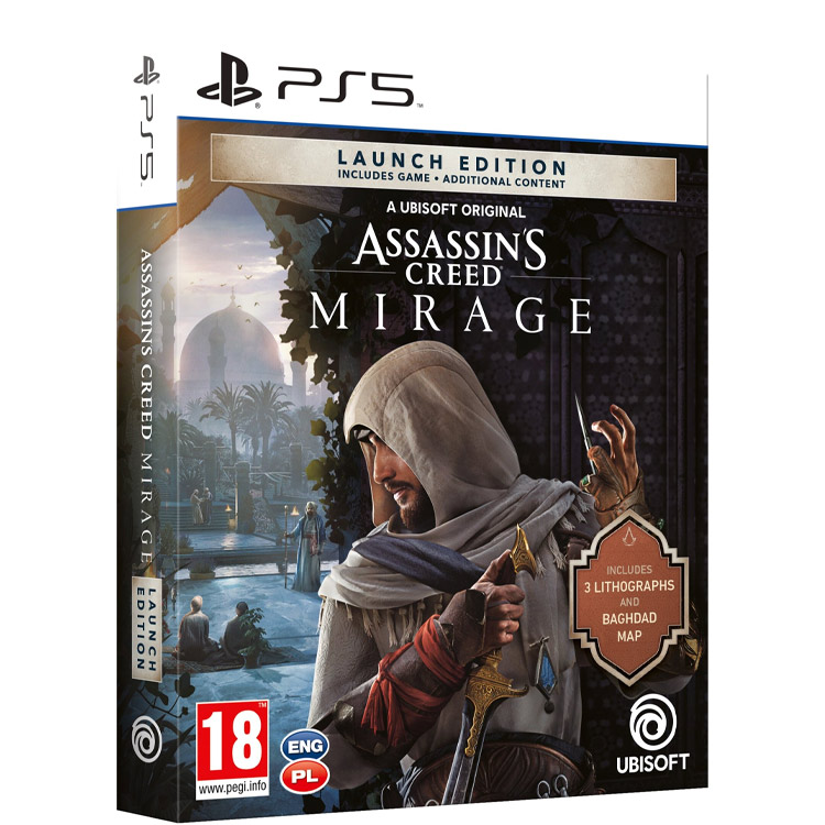 بازی Assassin's Creed Mirage Launch Edition برای PS5