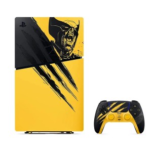 پلی استیشن 5  Slim دیجیتال باندل Marvel’s Wolverine Battle Yellow رنگ زرد