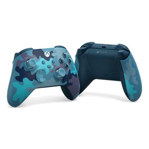 دسته ایکس باکس آبی ارتشی  طرح Mineral Camo