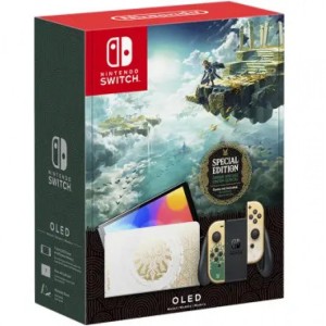 نینتندو سوییچ OLED نسخه بازی The Legend of Zelda: Tears of the Kingdom