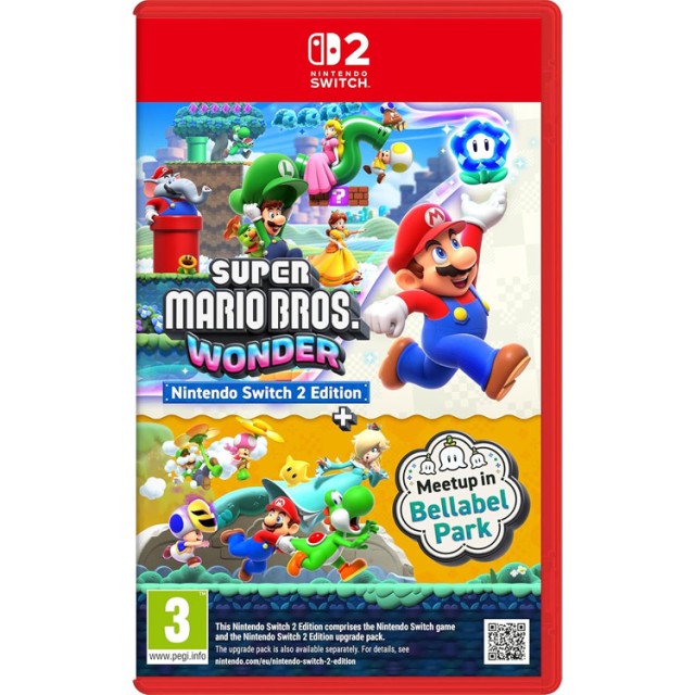 خرید بازی Super Mario Bros. Wonder برای Nintnedo Switch 2 و بسته دانلودی Meetup in Bellabel Park