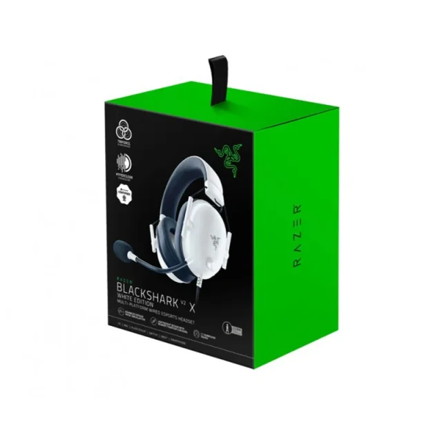 خرید هدست Razer مدل Black Shark V2 X رنگ سفید