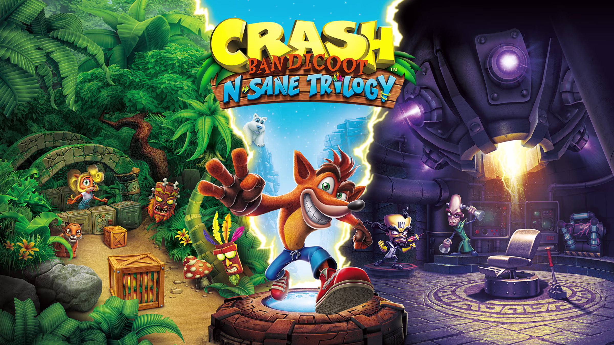 بازی Crash Bandicoot N. Sane Trilogy برای نینتندو سوییچ