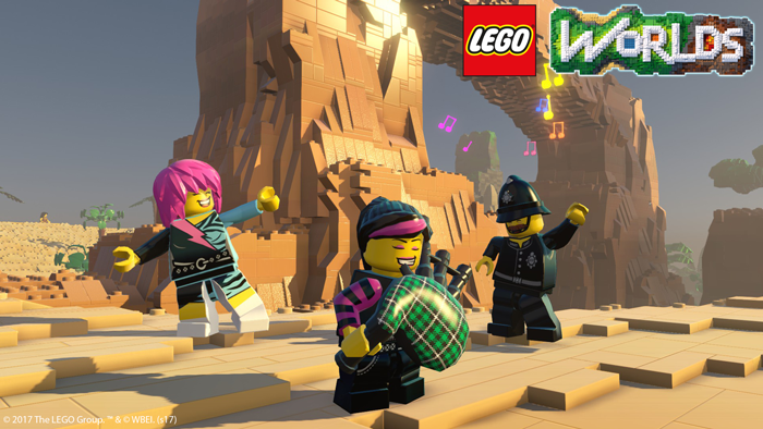 بازی Lego Worlds برای ps4