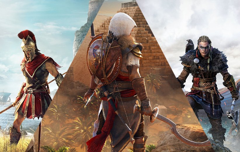 بازی Assassin's Creed Origins + Odyssey برای ps4