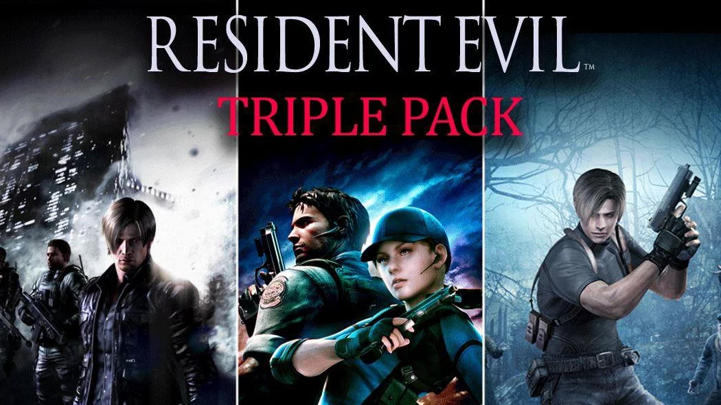 بازی Resident Evil Triple Pack برای نینتندو سوییچ